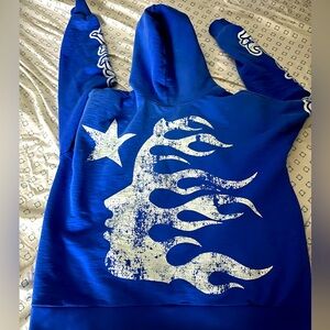 Blue Hellstar Hoodie